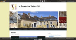 Desktop Screenshot of lecouventdetreigny.com